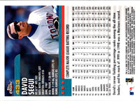 2000 Topps David Segui #433