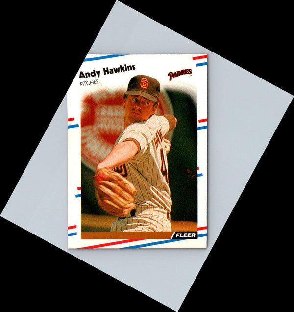 1988 Fleer Andy Hawkins #586