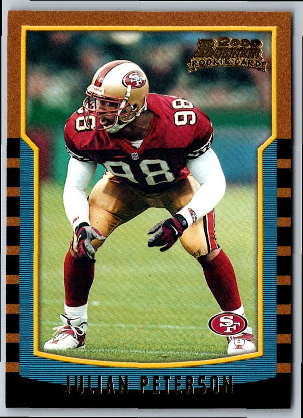 2000 Bowman Julian Peterson #226 Rookie