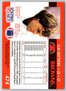 1990 Pro Set Clay Matthews