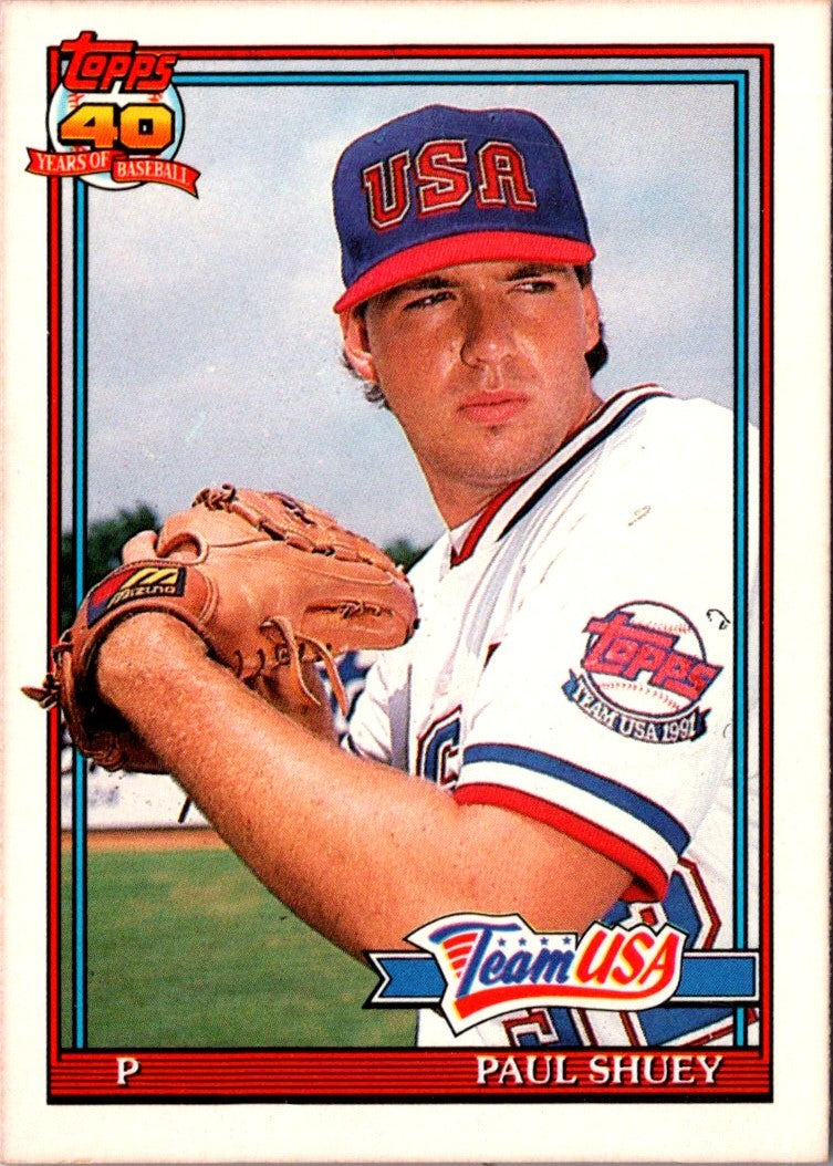 1991 Topps Traded Paul Shuey