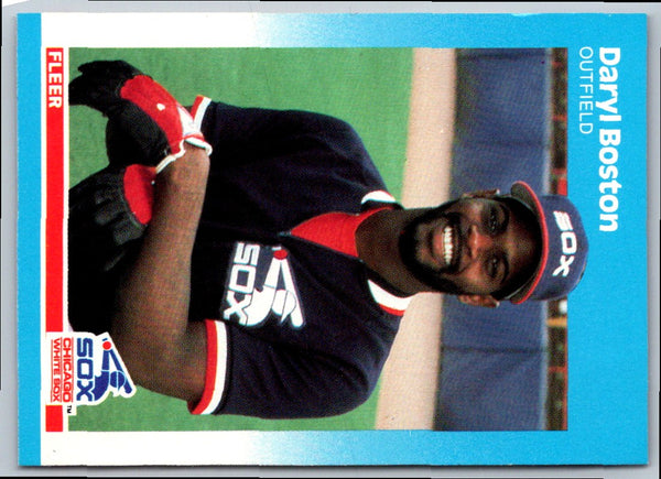 1985 Fleer Daryl Boston #U-9