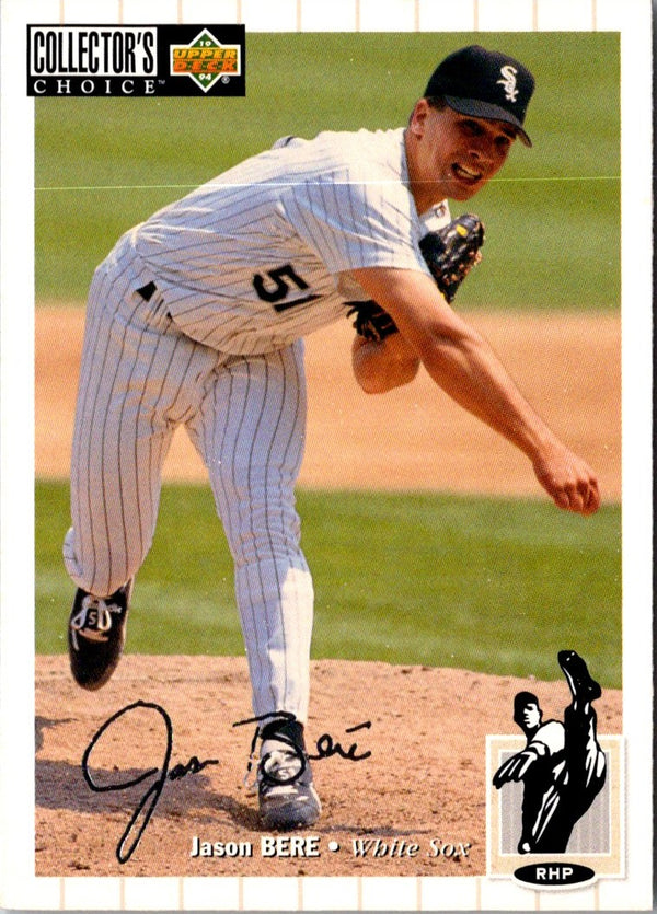 1994 Collector's Choice Jason Bere #50 Silver Signature