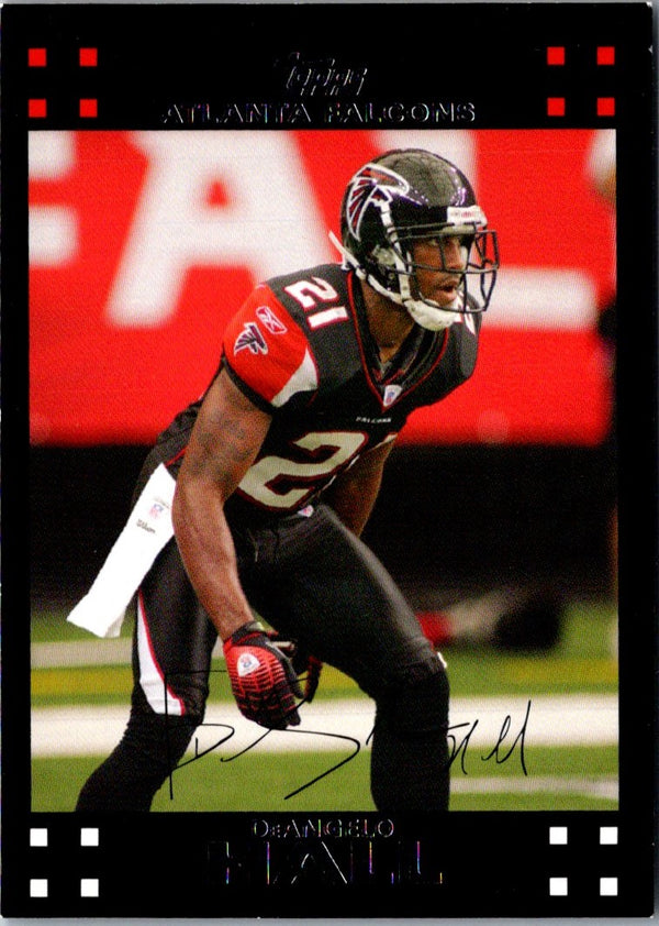 2007 Topps DeAngelo Hall #225