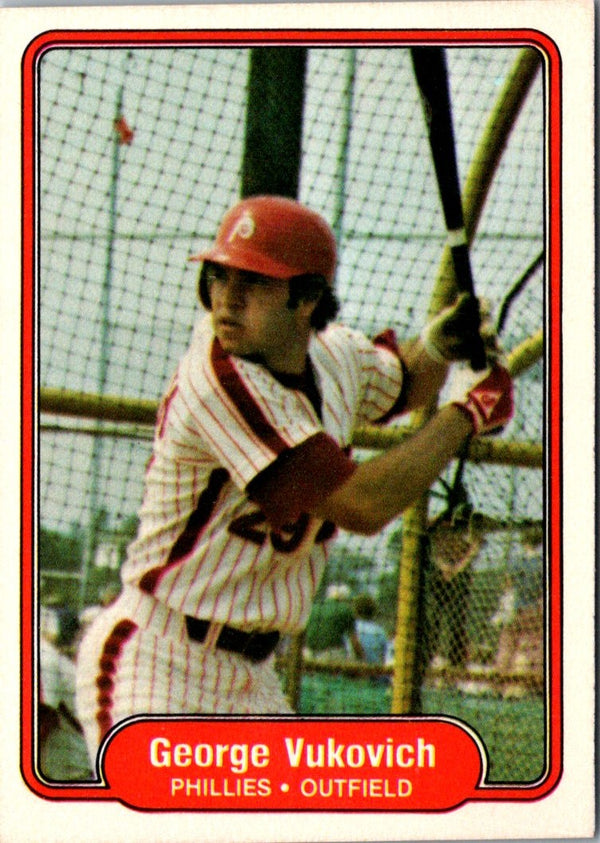 1982 Fleer George Vukovich #262