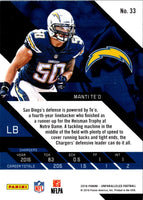 2016 Panini Unparalleled Manti Te'o #33