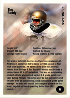 1994 Superior Rookies Tim Ruddy #6