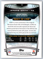 2014 Bowman Football Jerome Smith #10