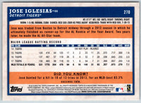 2018 Topps Big League Jose Iglesias #270