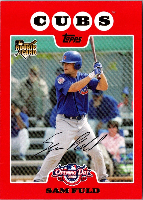 2008 Topps Opening Day Sam Fuld #201 Rookie