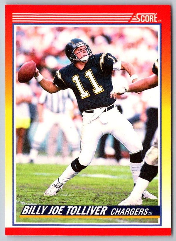 1990 Score Billy Joe Tolliver #280