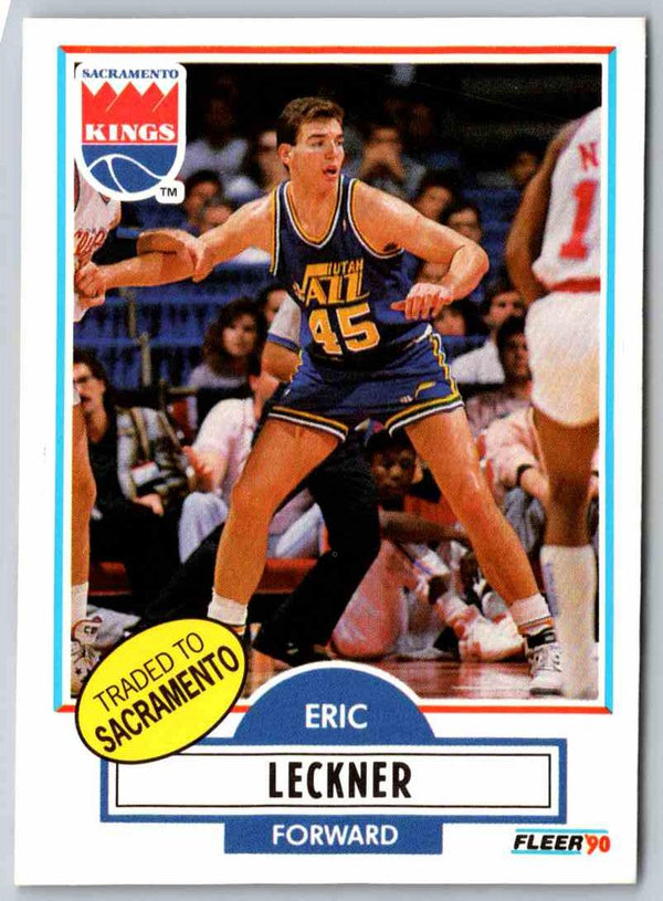 1990 Fleer Eric Leckner #187