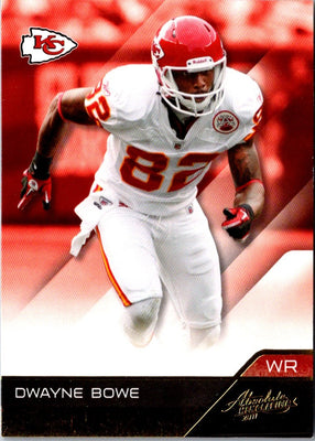 2011 Panini Absolute Memorabilia Dwayne Bowe #49