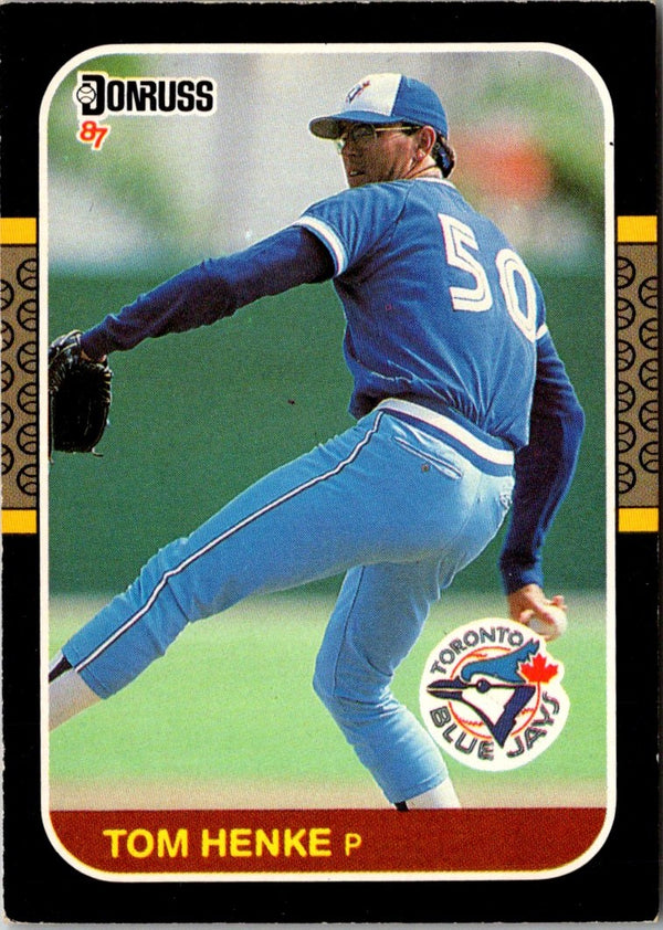1987 Leaf Tom Henke #73