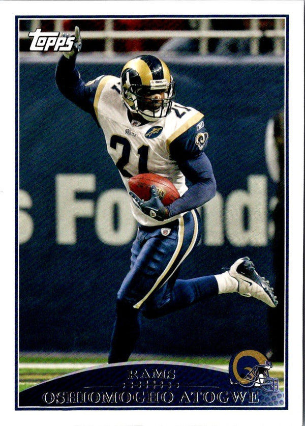2009 Topps Oshiomogho Atogwe #154