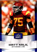 2012 Leaf Draft Matt Kalil