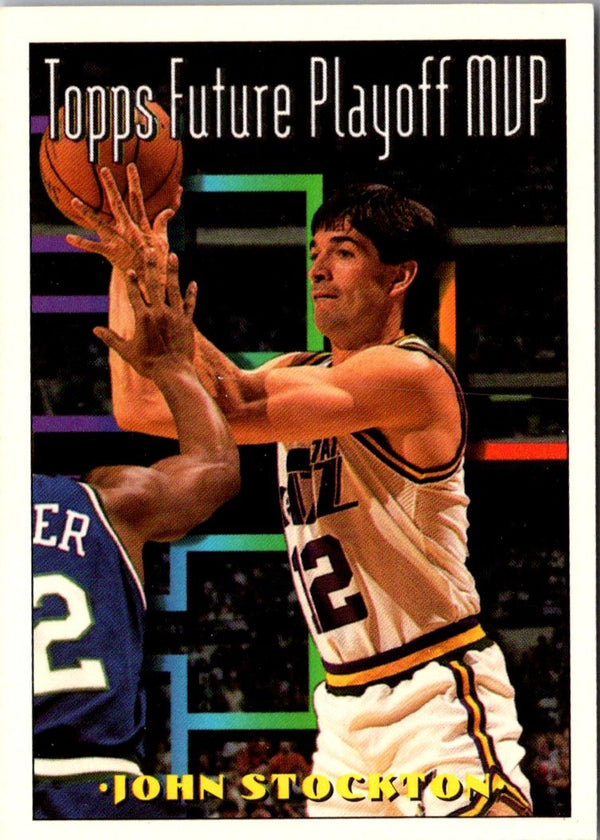 1993 Topps Gold John Stockton #201