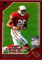2000 Topps Season Opener Thomas Jones #203 Rookie
