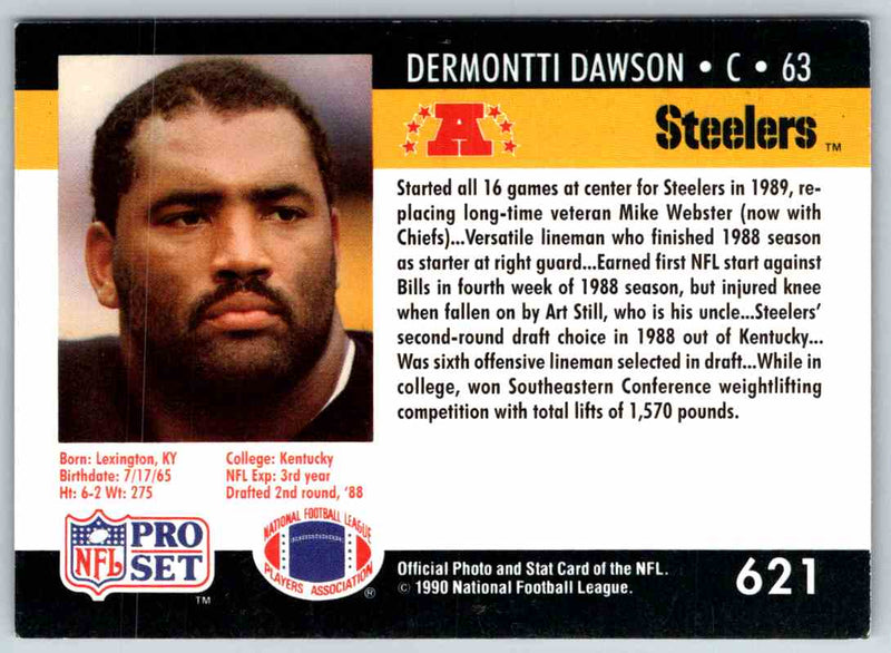 1990 Proset Dermontti Dawson
