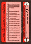 1989 Topps Traded Gary Ward