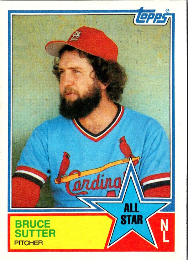 1983 Topps Bruce Sutter #407