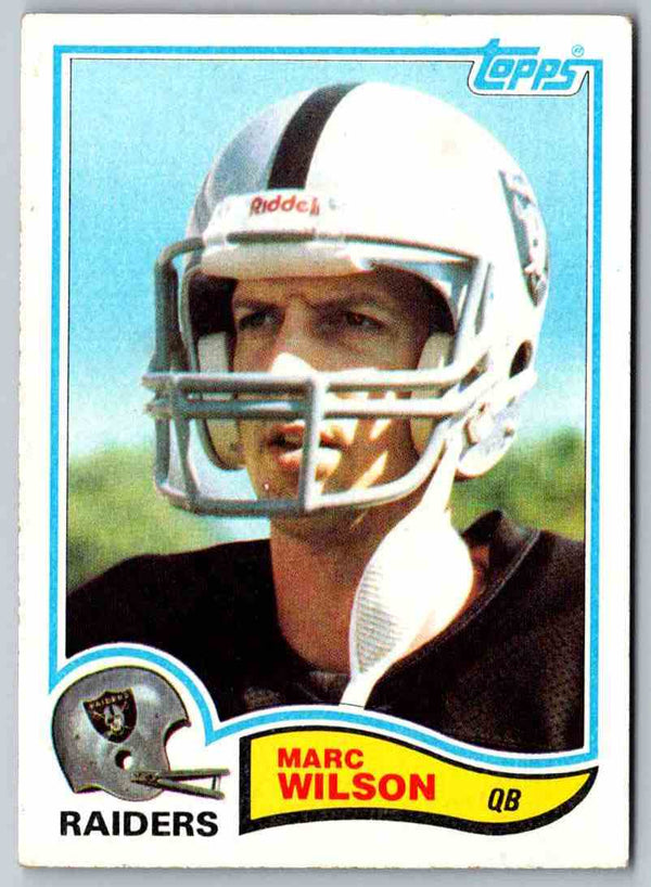 1982 Topps Marc Wilson #201