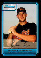 2006 Bowman Chrome Draft Picks & Prospects Bobby Henson #DP31