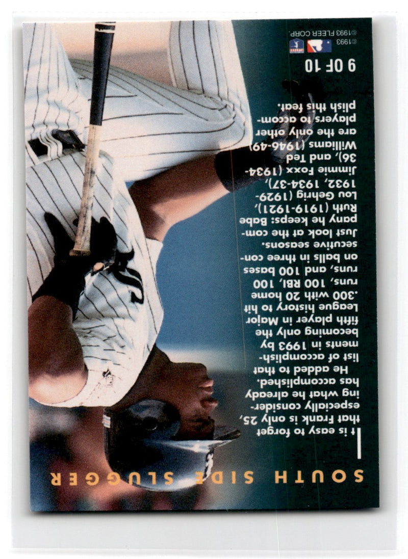 1992 Fleer ProCards South Bend White Sox Checklist