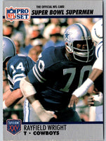 1990 Pro Set Super Bowl 160 Rayfield Wright #61