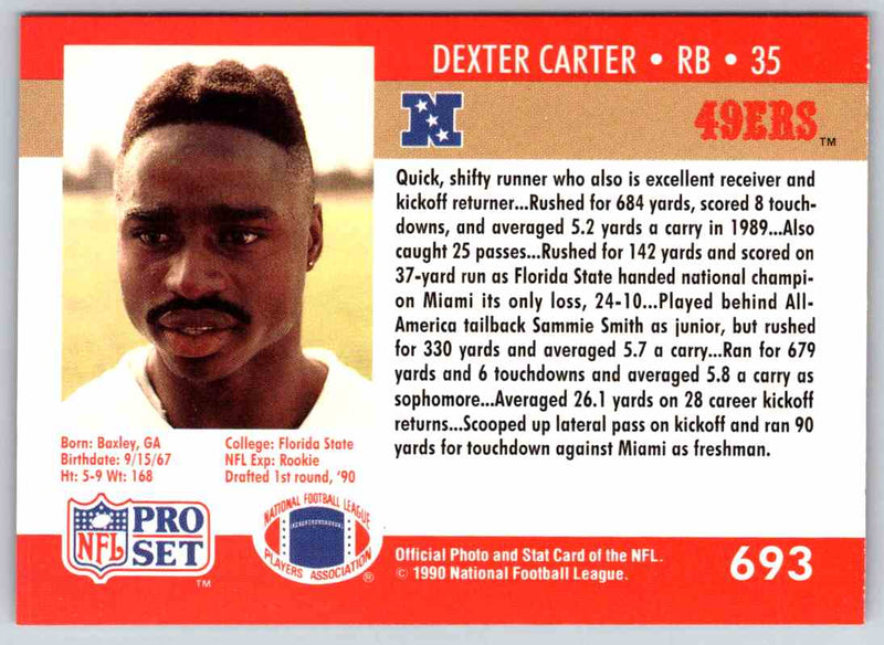 1990 Proset Dexter Carter