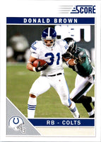 2011 Score Donald Brown #124