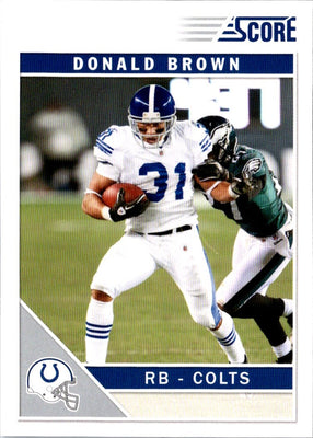 2011 Score Donald Brown #124
