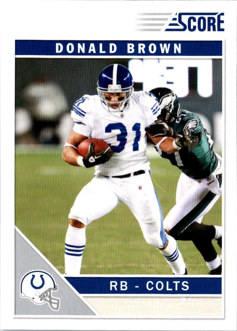 2011 Score Donald Brown