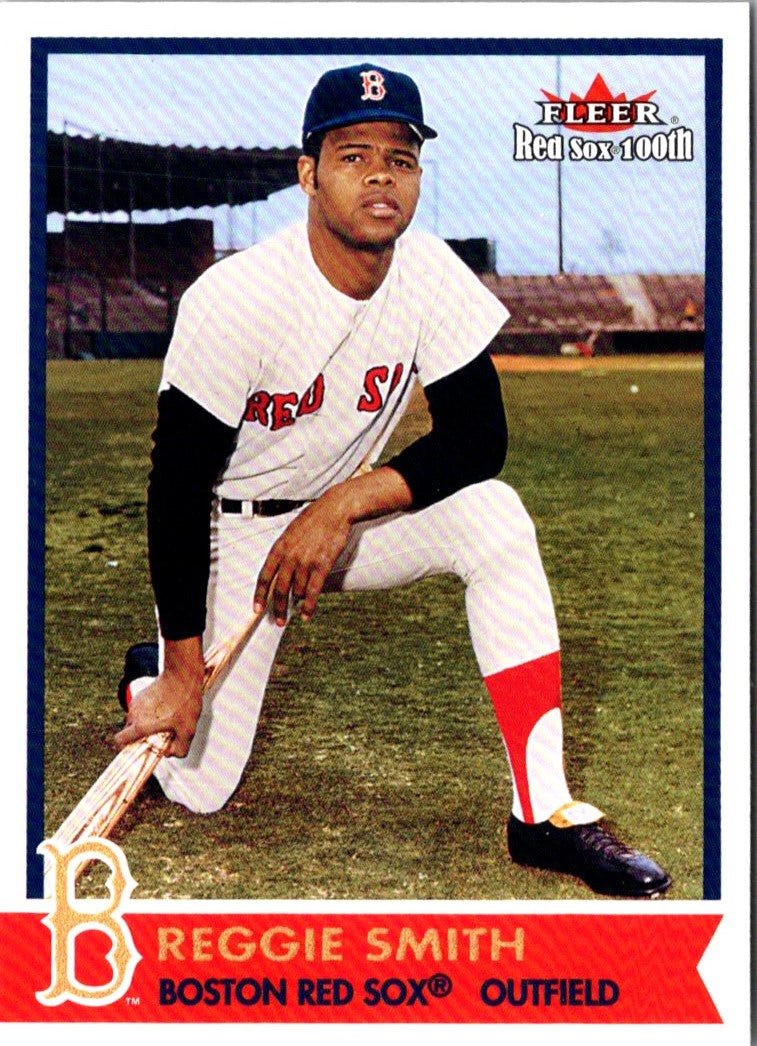 2001 Fleer Boston Red Sox 100th Anniversary Reggie Smith