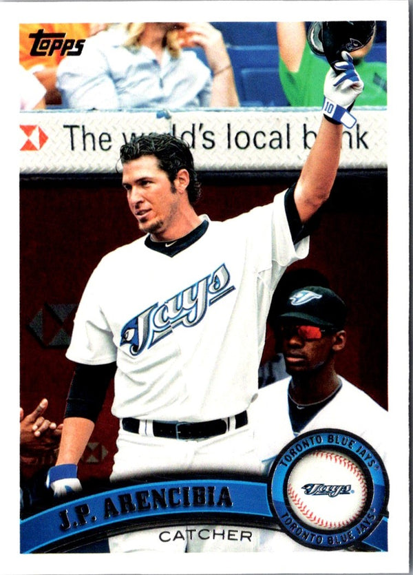 2011 Topps J.P. Arencibia #587