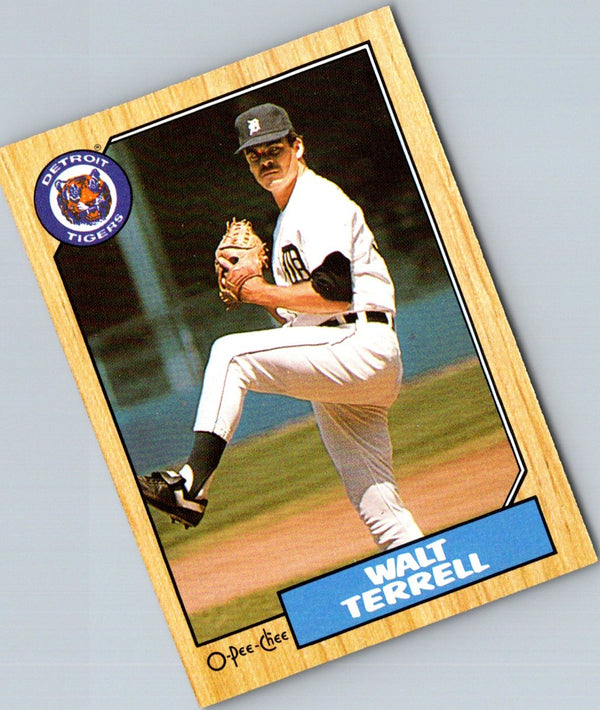 1987 O-Pee-Chee Walt Terrell #72
