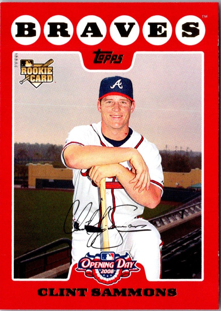 2008 Topps Opening Day Clint Sammons