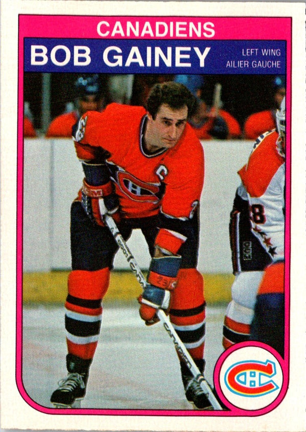 1982 O-Pee-Chee Bob Gainey #181