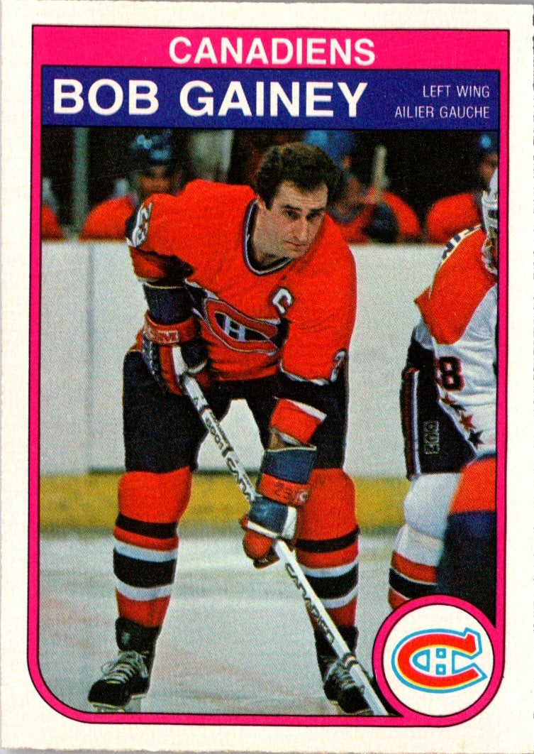 1982 O-Pee-Chee Bob Gainey