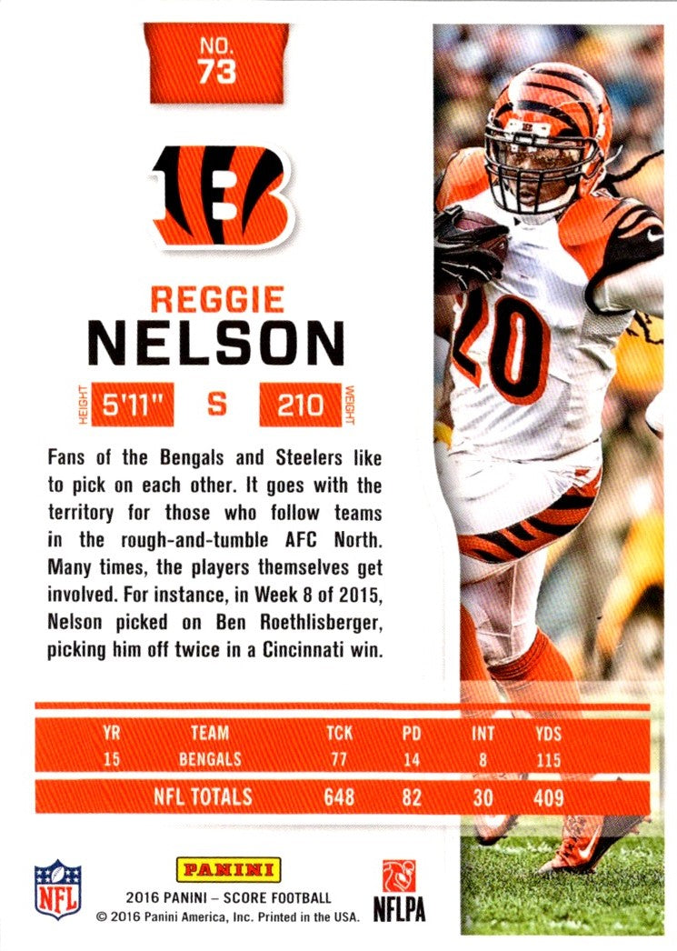 2016 Score Reggie Nelson