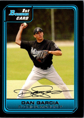 2006 Bowman Chrome Draft Picks & Prospects Dan Garcia #DP55