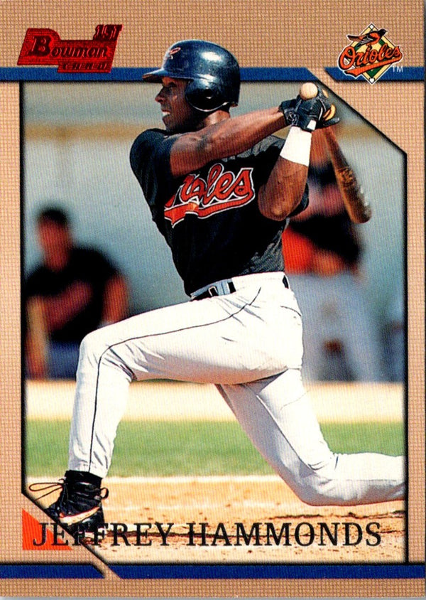 1996 Bowman Jeffrey Hammonds #87