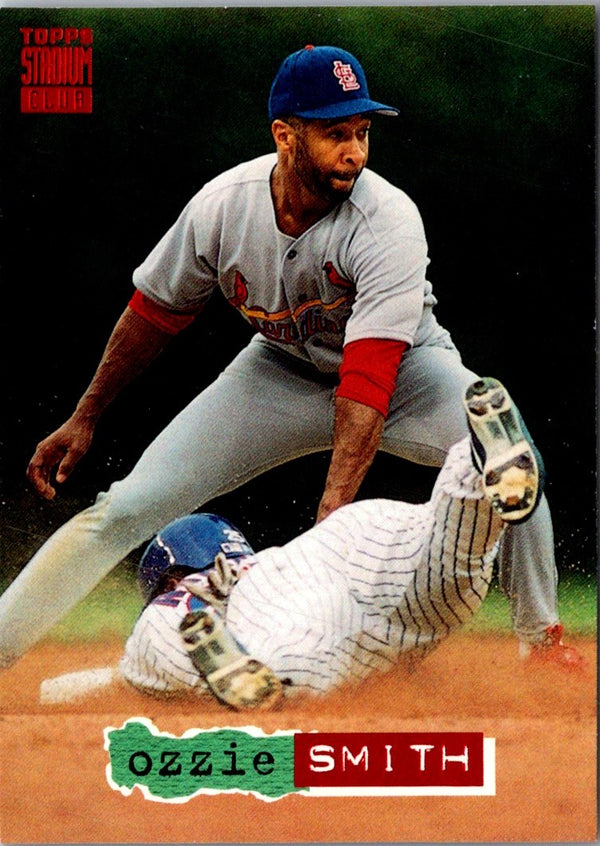 1994 Stadium Club First Day Issue Ozzie Smith #417