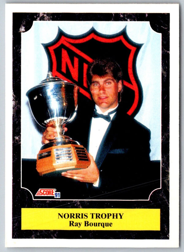 1991 Score American Ray Bourque (Norris Trophy) #429