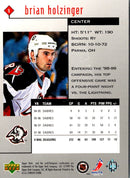 1998 Upper Deck Black Diamond Brian Holzinger