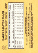 1985 Donruss Bud Black
