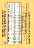 1985 Donruss Bud Black #100