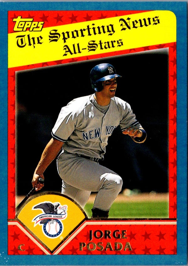 2003 Topps Jorge Posada #363