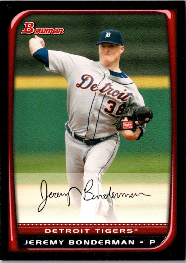 2008 Bowman Jeremy Bonderman #69