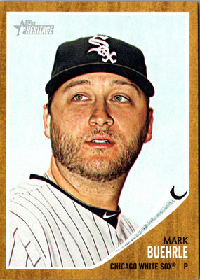 2011 Topps Heritage Mark Buehrle #385
